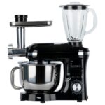 Icotech SM50 Siyah LED Ekranlı Hamur Mayalama Kıyma Çekme Blender 2000W 6,5 Litre Stand Mikser Mutfak Şefi Hamur Yoğurma Makinesi - Görsel 3