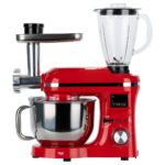 Icotech SM50 Kırmızı LED Ekranlı Hamur Mayalama Kıyma Çekme Blender 2000W 6,5 Litre Stand Mikser Mutfak Şefi Hamur Yoğurma Makinesi - Görsel 3