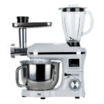 Icotech SM50 Beyaz LED Ekranlı Hamur Mayalama Kıyma Çekme Blender 2000W 6,5 Litre Stand Mikser Mutfak Şefi Hamur Yoğurma Makinesi - Görsel 3