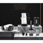 Schafer Kea Elektro Mega 4'lü Elektrikli Çeyiz Seti – Inox Çelik Siyah Kahve Makinesi, Blender, Tost Makinesi, Çaycı - Görsel 2