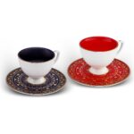 Karaca Cumhuriyet Yüzyılı Egemen 2 Kişilik Kahve Fincan Takımı 80 ml - Görsel 2