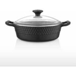 Zetmon Ferro Plus Granit Döküm Karnıyarık Pilavlık Yemeklik Tencere 28 cm Basık Tencere - Görsel 2