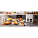 Yasomi Y35 Pro Beyaz Wifi'li 1350W 3,5 Litre Camlı Airfryer Fritöz ( Türkiye Garantili) - Görsel 4