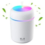 Microcase Mini 2 Renk Modlu 300 ml USB Girişli Ultra Sessiz Çok Kullanışlı Hava Nemlendirici AL4053