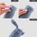 Karaca Skyfall Çelik Sızdırmaz Termos 350 ml Mavi - Görsel 3