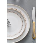 Acar Kiara 12 Kişilik 57 Parça Porselen Yemek Takımı - Görsel 4