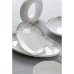 Acar Cordelia 12 Kişilik 57 Parça Porselen Yemek Takımı - Görsel 3