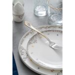 Acar Cordelia 12 Kişilik 57 Parça Porselen Yemek Takımı - Görsel 5