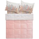 Puffy Panna Çift Kişilik Triola Uyku Seti - Pudra - Görsel 3