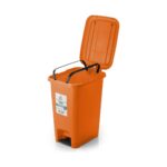 CEYMOP PROFESSIONAL Slim Pedallı Tıbbi Atık Çöp Kovası 30 Lt - Görsel 3