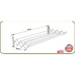 Gökbin Akordiyon Çamaşırlık Kurutmalık Askısı Paslanmaz Alüminyum Yeni ÜRÜN2023 - Görsel 3