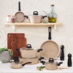 Karaca Biogranit Vincent 12 Parça 26 cm Granit Kaplama  Derin Tencere Seti - Görsel 3