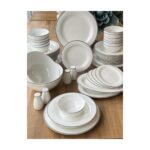 Rossev Yemek Takımı Nantes Silver 60 Parça 12 Kişilik - Görsel 3