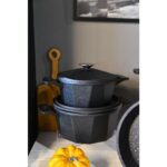 Şirin Eşyalarım Piramit Karbon 7 Parça Döküm Tencere Seti - Görsel 2