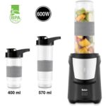 Fakir Dynamic Comfort 600 W Kişisel Blender Siyah - Görsel 2