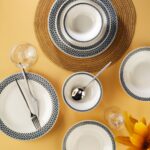 Aryıldız Ruby Black 12 Parça 4 Kişilik Şık Yemek Takımı – Modern ve Zarif Sofralar İçin Özel Tasarım