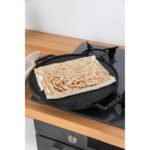 Acar Diamante Döküm Çift Taraflı Izgara - Gözleme Tavası - 34 cm - Görsel 2