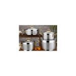 Rematta Anna Gold 8 Parça Çelik Tencere Seti