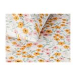 English Home Ditsy Pamuklu Çift Kişilik Nevresim Seti 200 x 220 cm Sarı - Görsel 4