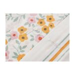 English Home Ditsy Pamuklu Çift Kişilik Nevresim Seti 200 x 220 cm Sarı - Görsel 5