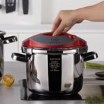 Karaca Orbit Indüksiyon Tabanlı Düdüklü Tencere Seti 6+8 L Kırmızı - Görsel 3