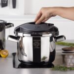 Karaca Orbit Indüksiyon Tabanlı Düdüklü Tencere Seti 6+8 L Siyah - Görsel 4