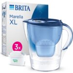 BRITA Marella XL 3x Maxtra Pro All-In-1 Filtreli Su Arıtma Sürahisi - Mavi 3,5 lt