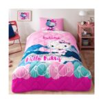 Taç Hello Kitty Iceland Tek Kişilik Yorgan Seti Taç Uyku Seti Yastık Hediyeli