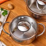 Emsan Cemre İndüksiyon Tabanlı 8 Parça Çelik Tencere Seti - Görsel 4