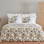 Karaca Home Indra %100 Pamuk Çift Kişilik Nevresim Takımı Sarı Pp