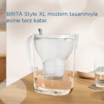 BRITA Style XL 1x Maxtra Pro All-In-1 Filtreli Su Arıtma Sürahisi - Gri 3,5 lt - Görsel 2
