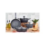 Rematta Granit Pia 7 Parça Tencere Seti