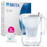BRITA Style XL 3x Maxtra Pro All-In-1 Filtreli Su Arıtma Sürahisi - Gri 3,5 lt