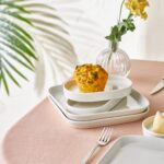 Emsan Yeni Mısra Porselen 12 Parça 6 Kişilik Kahvaltı Servis Takımı Beyaz - Görsel 5