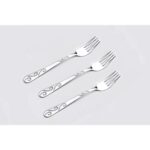 Viatom Çelik 12 Kişilik Sarmal Model Kahvaltı Çatalı