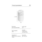 Talent Taşınabilir 250 ml Hava Nemlendirici Aromaterapi Humidificador Ev Araba Için LED Renkli Gece Lambası ile USB Püskürtücü Arıtma-C (Yurt Dışından) - Görsel 2