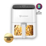 Yasomi Y35 Pro Beyaz Wifi'li 1350W 3,5 Litre Camlı Airfryer Fritöz ( Türkiye Garantili)