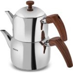 Karaca Weny Mini Çaydanlık Seti 0,85-1,25 Lt Paslanmaz Çelik İndüksiyon ve Bulaşık Makinesi İçin Uygun - Görsel 3