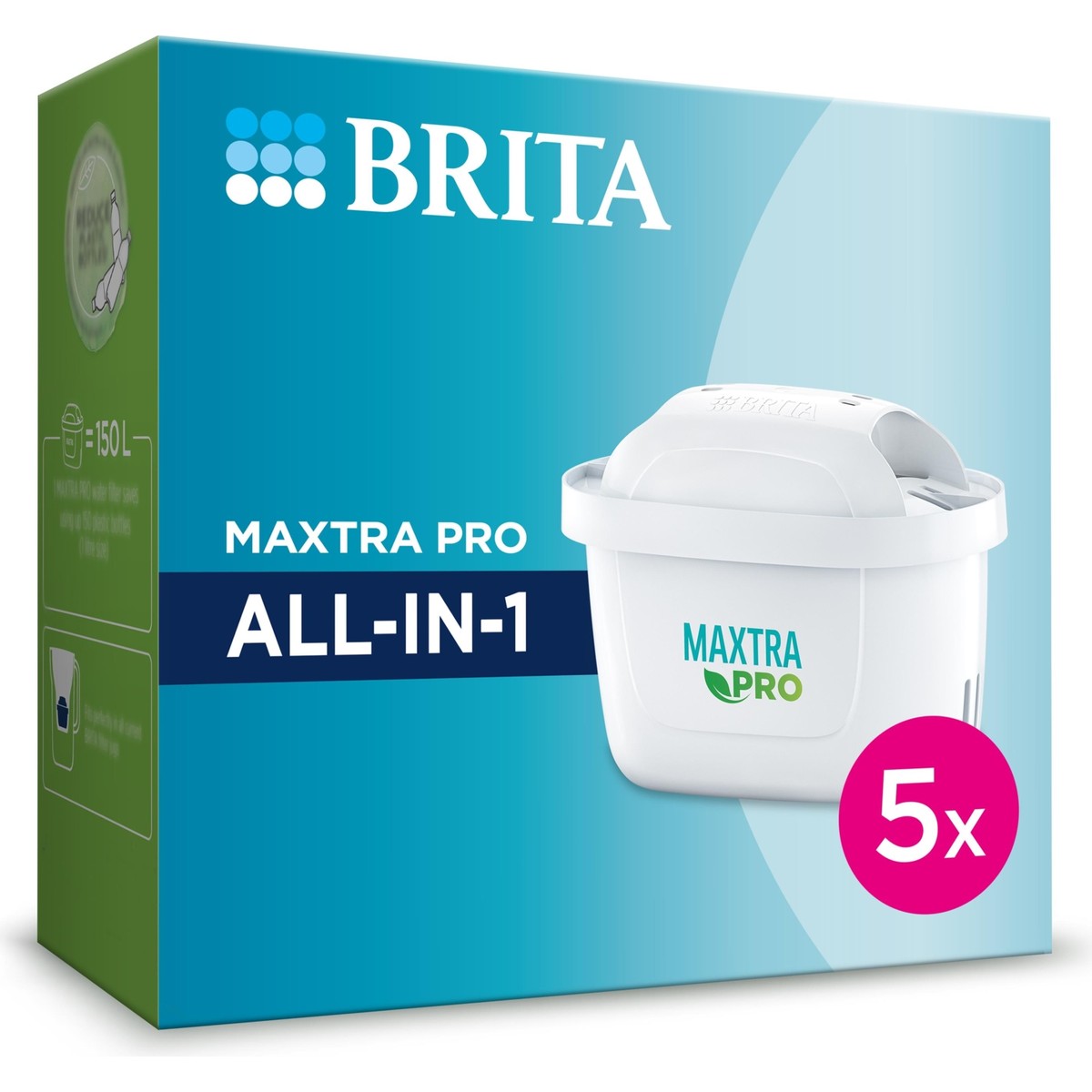 110000570188486.jpg BRITA Maxtra Pro All-In-1 Yedek Su Arıtma Filtresi 5'li - Görsel 1
