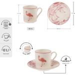 Karaca Jungle 6 Kişilik Kahve Fincanı Takımı 80 ml - Görsel 2