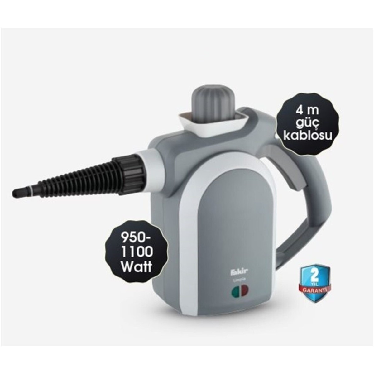 110000571845460.jpg Fakir Lımpıa 1100 W Buharlı Temizleyici – Döşeme ve Cam Aparatlı, Turuncu Renk, Ev ve Ofis İçin Çok Yönlü Kullanım - Görsel 1