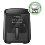 Wiami Airfryer 7 Litre Tek Hazneli Isı Ayarlı Enerji Tasarruflu Kolay Temizlik Yağsız Fritöz - Görsel 2