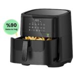 Wiami Airfryer 7 Litre Tek Hazneli Isı Ayarlı Enerji Tasarruflu Kolay Temizlik Yağsız Fritöz - Görsel 3