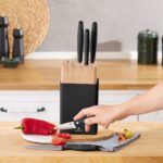 Karaca Mastercut Siyah 6 Parça Standlı Bıçak Seti - Görsel 2