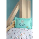 Marie Claire Export Çocuk Nevresim Takımı Olympıcs 100% Pamuk Saten Tek Kişilik Sarı - Görsel 2