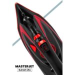 Goldmaster Masterjet 2600 Watt Seramik Ağır Taban Teknolojisi ile Kolay Kırışık Gideren 180 gr Şok Buharlı Ütü