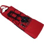 Ent Çanta Entcanta VADİ Model Sessiz 6 Tekerli, Çok Fonksiyonlu, Merdiven Çıkabilen  Katlanabilir Teleskobik Kollu Seyahat ve Alışveriş Çantası-  Kırmızı - Görsel 3