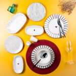 Aryıldız Ales 29 Parça 6 Kişilik Renkli Porselen Yemek Takımı - Görsel 2