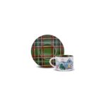 Karaca New Year Yılbaşı Ekoseli 2 Kişilik 230 ml Çay Fincanı - Görsel 3