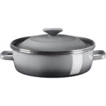 Madame Coco La Garde Kısa Tencere - Gri - 24 cm - Görsel 4